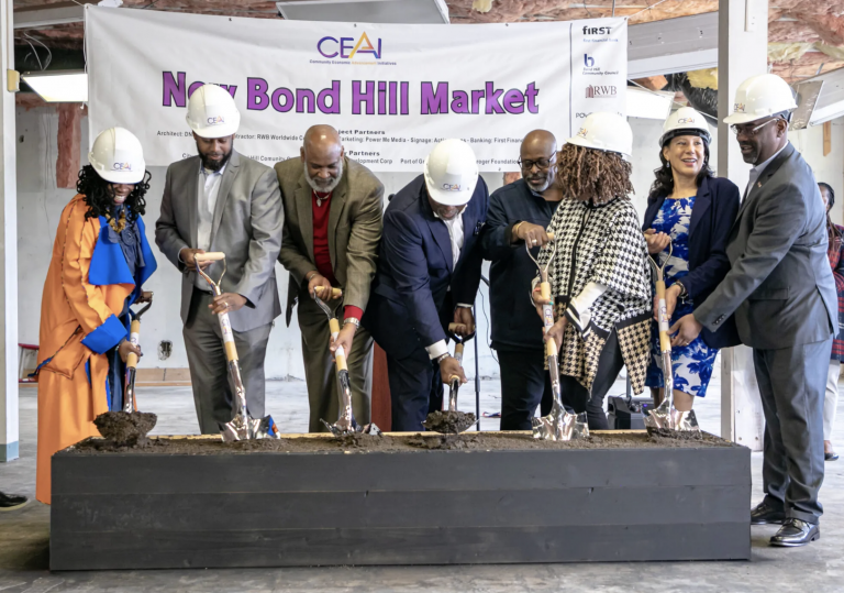 Minority owned group breaks ground for new Bond Hill Market
